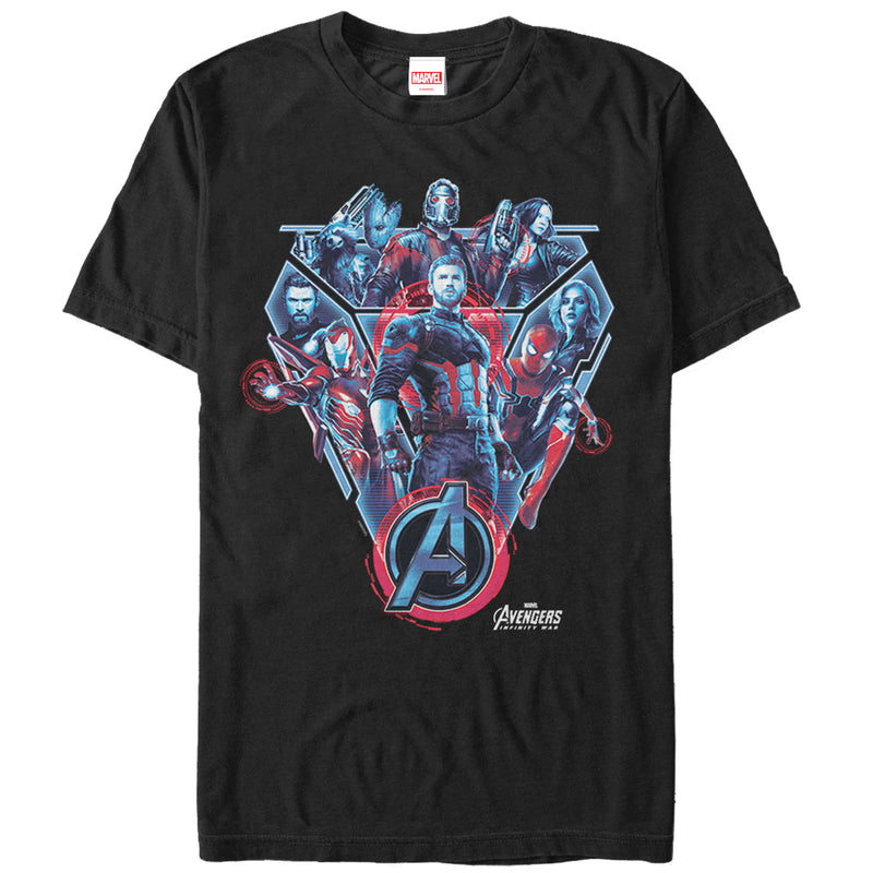Men's Marvel Avengers: Infinity War Armor T-Shirt
