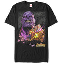 Men's Marvel Avengers: Infinity War Thanos Stained Glass T-Shirt