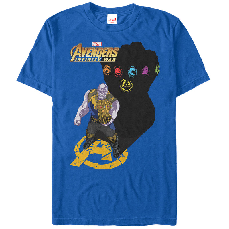 Men's Marvel Avengers: Infinity War Thanos Shadow T-Shirt