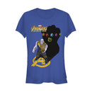 Junior's Marvel Avengers: Infinity War Thanos Shadow T-Shirt