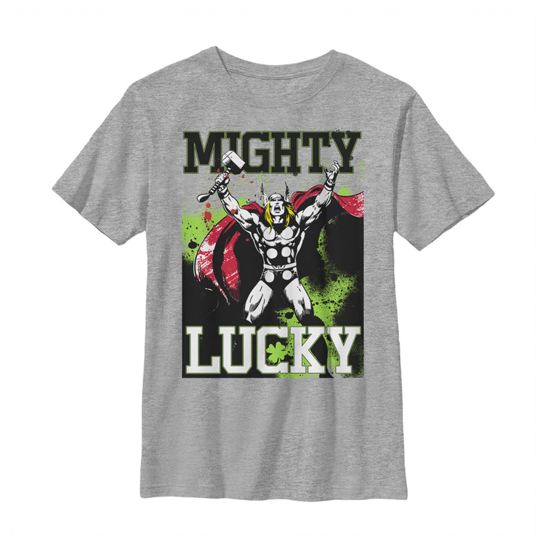 Boy's Marvel St. Patrick's Day Mighty Lucky Thor T-Shirt