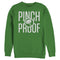 Men's Marvel Thor Hammer Pinch Proof St. Patrick's Sweatshirt