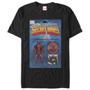 Men's Marvel Deadpool Secret Action Figure T-Shirt