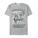 Men's Marvel St. Patrick's Day Spider-Man Vintage Amazingly Lucky T-Shirt