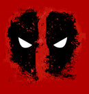 Men's Marvel Deadpool Reverse Mask Splatter T-Shirt