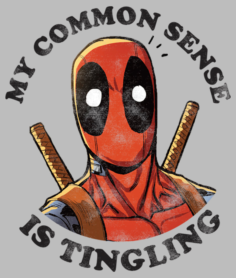 Men's Marvel Deadpool Common Sense T-Shirt