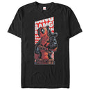 Men's Marvel Deadpool Bang Bang Panel T-Shirt