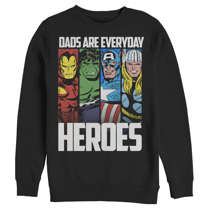 Men's Marvel Father's Day Avengers Everyday Heroes Sweatshirt