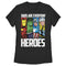 Women's Marvel Father's Day Avengers Everyday Heroes T-Shirt