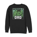 Men's Marvel Father's Day Hulk Incredible Dad Sweatshirt