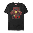 Men's Marvel Father's Day Iron Man Invincible Dad T-Shirt