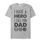 Men's Marvel Father's Day Avengers Hero Dad T-Shirt