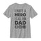Boy's Marvel Father's Day Avengers Hero Dad T-Shirt