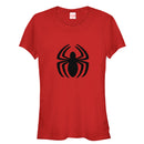 Junior's Marvel Spider-Man Eight-legged Logo T-Shirt