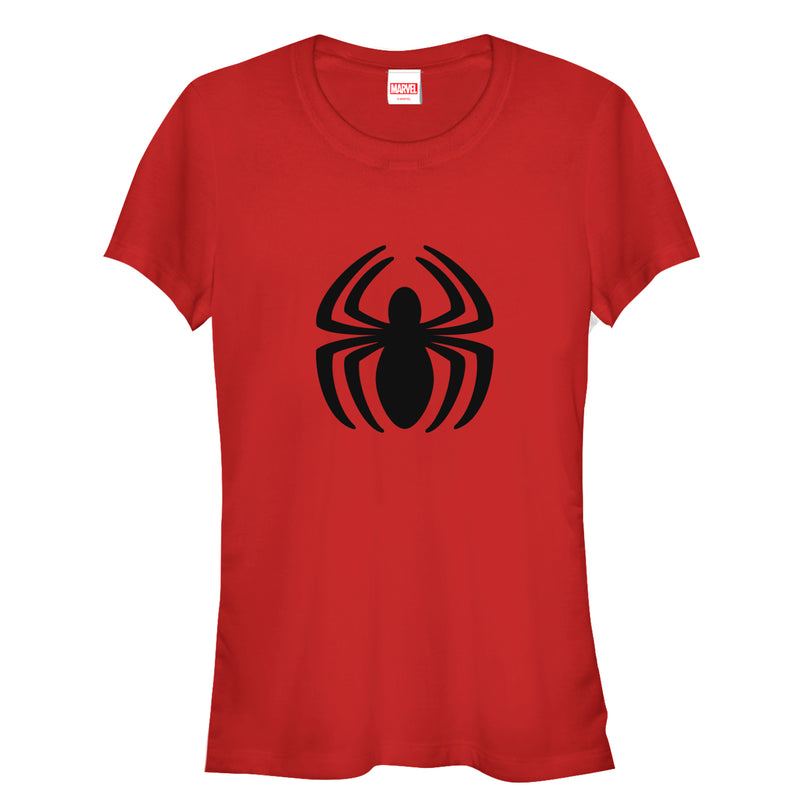 Junior's Marvel Spider-Man Eight-legged Logo T-Shirt