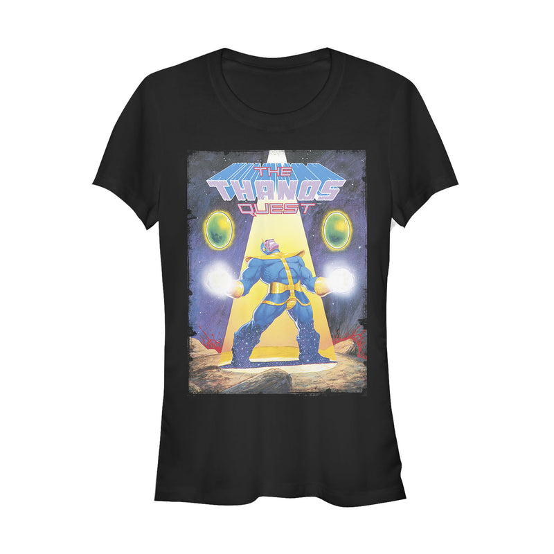 Junior's Marvel Thanos Quest Comic Book T-Shirt