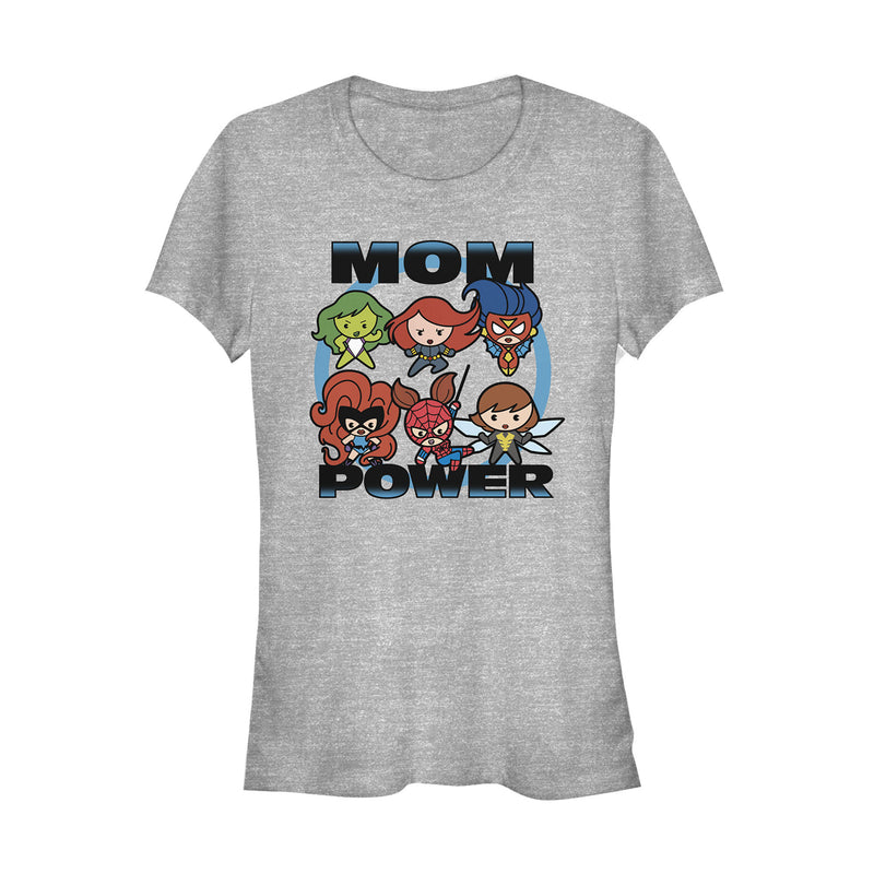 Junior's Marvel Mother's Day Kawaii Power T-Shirt