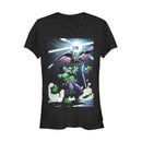 Junior's Marvel Hulk Battles Thor Scene T-Shirt