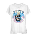 Junior's Marvel Valkyrie Cartoon T-Shirt