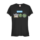 Junior's Marvel Thor Hulk Friend Emoji T-Shirt