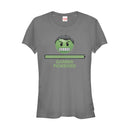 Junior's Marvel Hulk Gamma Powered Emoji T-Shirt