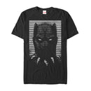 Men's Marvel Black Panther Striped Profile T-Shirt