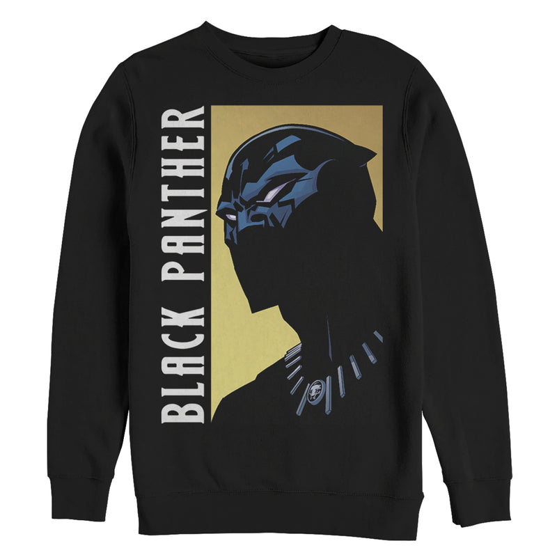 Men's Marvel Black Panther Fierce Expression Sweatshirt
