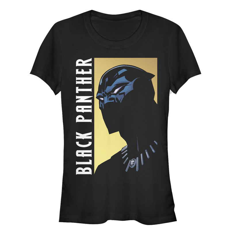 Junior's Marvel Black Panther Fierce Expression T-Shirt