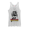 Women's Marvel X-Men Wolverine Grayscale Racerback Tank Top