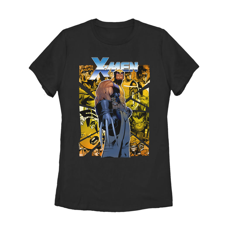 Women's Marvel X-Men Wolverine Shattered Scene T-Shirt