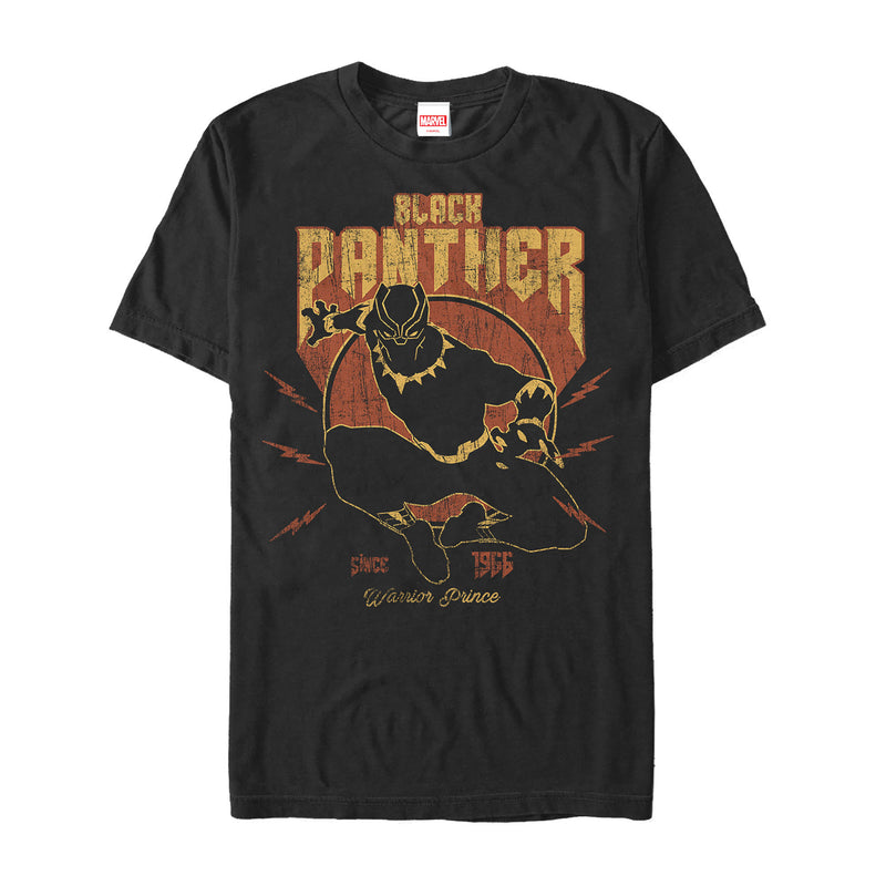 Men's Marvel Black Panther Warrior Prince Bolt T-Shirt