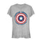 Junior's Marvel Captain America Fitness Shield T-Shirt