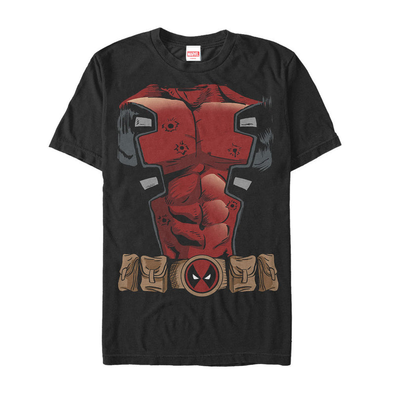 Men's Marvel Halloween Deadpool Costume T-Shirt