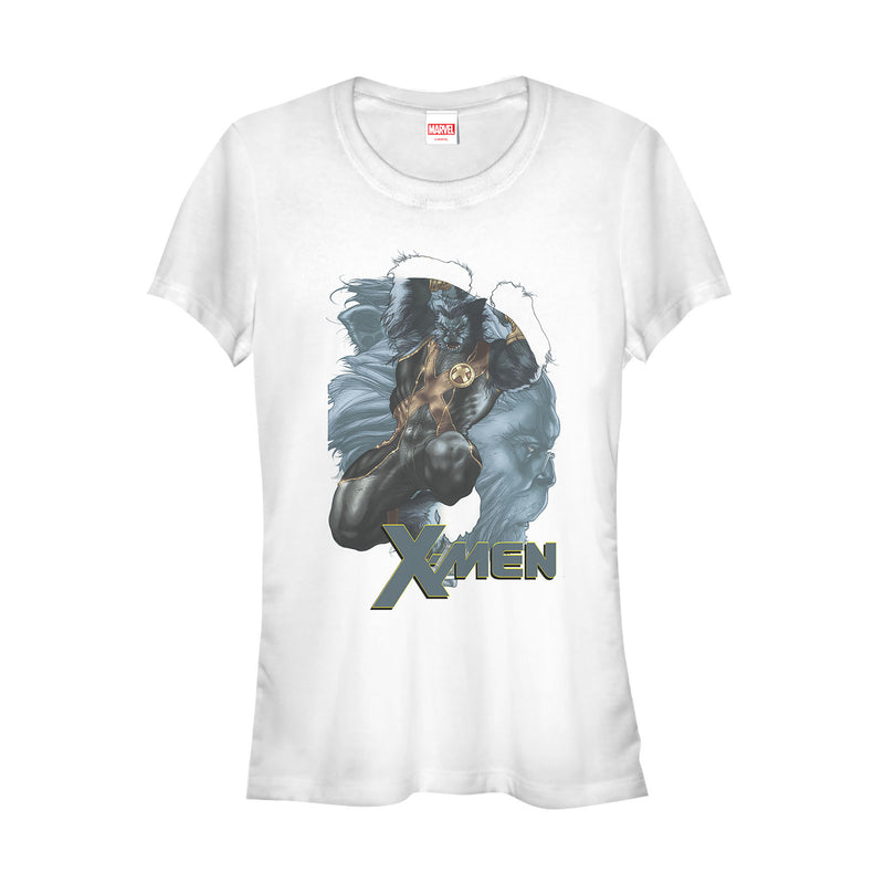 Junior's Marvel X-Men Beast Profile T-Shirt