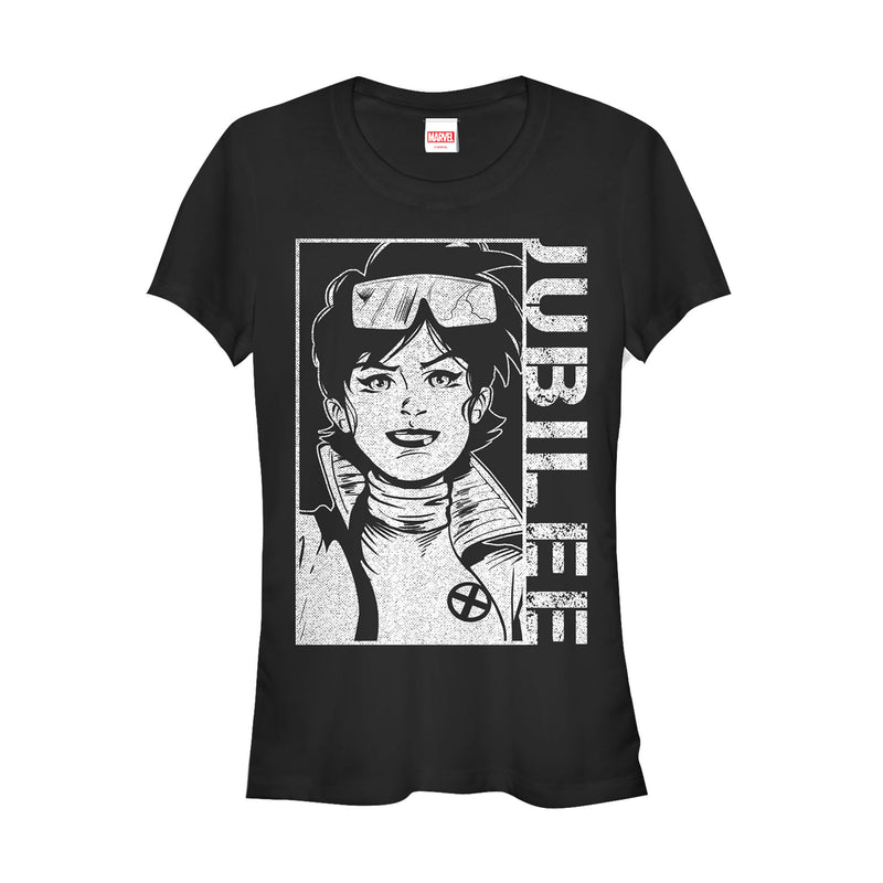 Junior's Marvel X-Men Jubilee Portrait T-Shirt