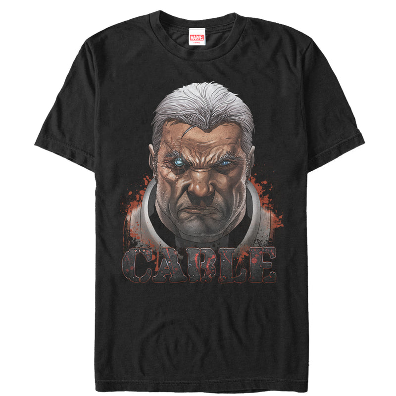 Men's Marvel Cable Cybernetic Eye T-Shirt