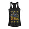 Junior's Marvel Ugly Christmas X-Men Group Racerback Tank Top