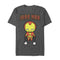 Men's Marvel Cartoon Kawaii Iron Man Flight T-Shirt