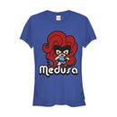 Junior's Marvel Inhumans Medusa Kawaii T-Shirt