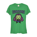 Junior's Marvel Guardians of the Galaxy Kawaii Gamora T-Shirt