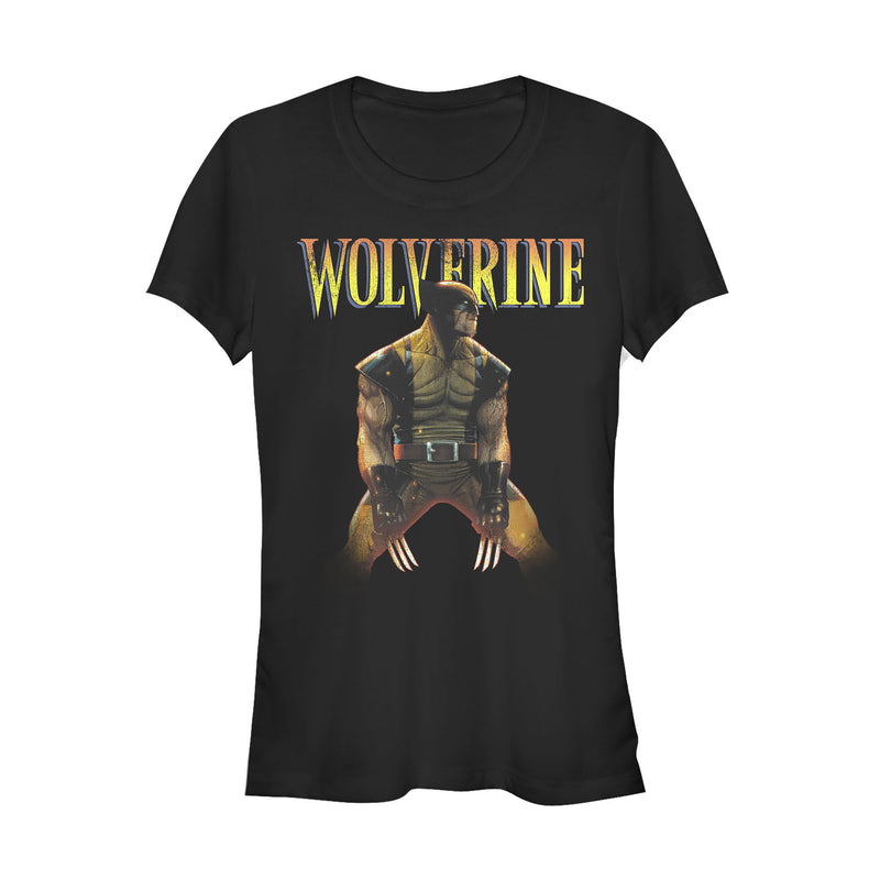 Junior's Marvel X-Men Wolverine Ready T-Shirt