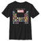 Boy's Marvel Periodic Table of Heroes T-Shirt