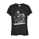 Junior's Marvel Runaways Chase & Old Lace T-Shirt