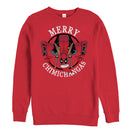 Men's Marvel Christmas Deadpool Merry Chimichangas Sweatshirt