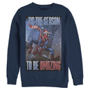 Men's Marvel Spider-Man 'Tis The Season To Be Amazing Sweatshirt