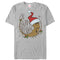 Men's Marvel Christmas Guardians of the Galaxy Groot Cartoon T-Shirt