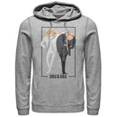 Men's Despicable Me 3 Dru and Gru Brothers Pull Over Hoodie