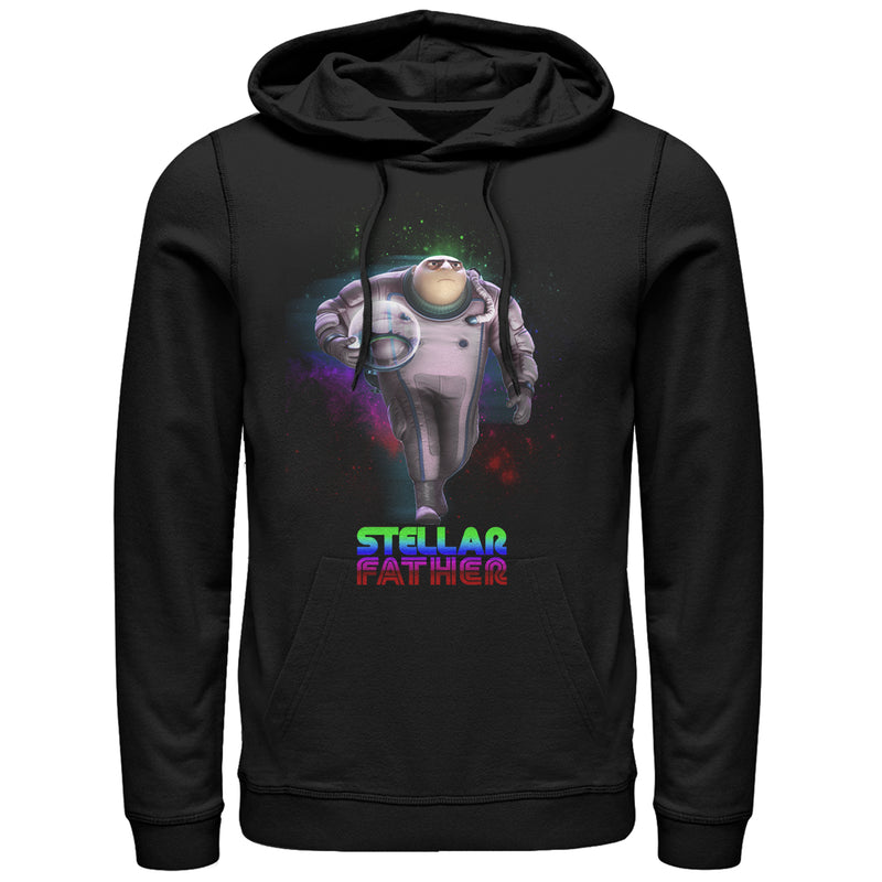 Men's Despicable Me Gru Stellar Father Pull Over Hoodie