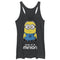 Women's Despicable Me One in Minion Racerback Tank Top