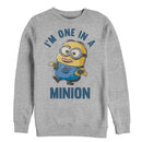 Men's Despicable Me I'm One in Minion Sweatshirt